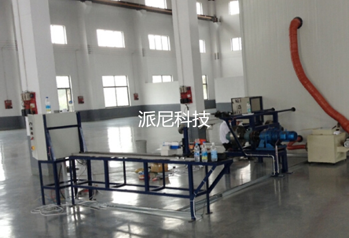 Rope dyeing and drying equipment